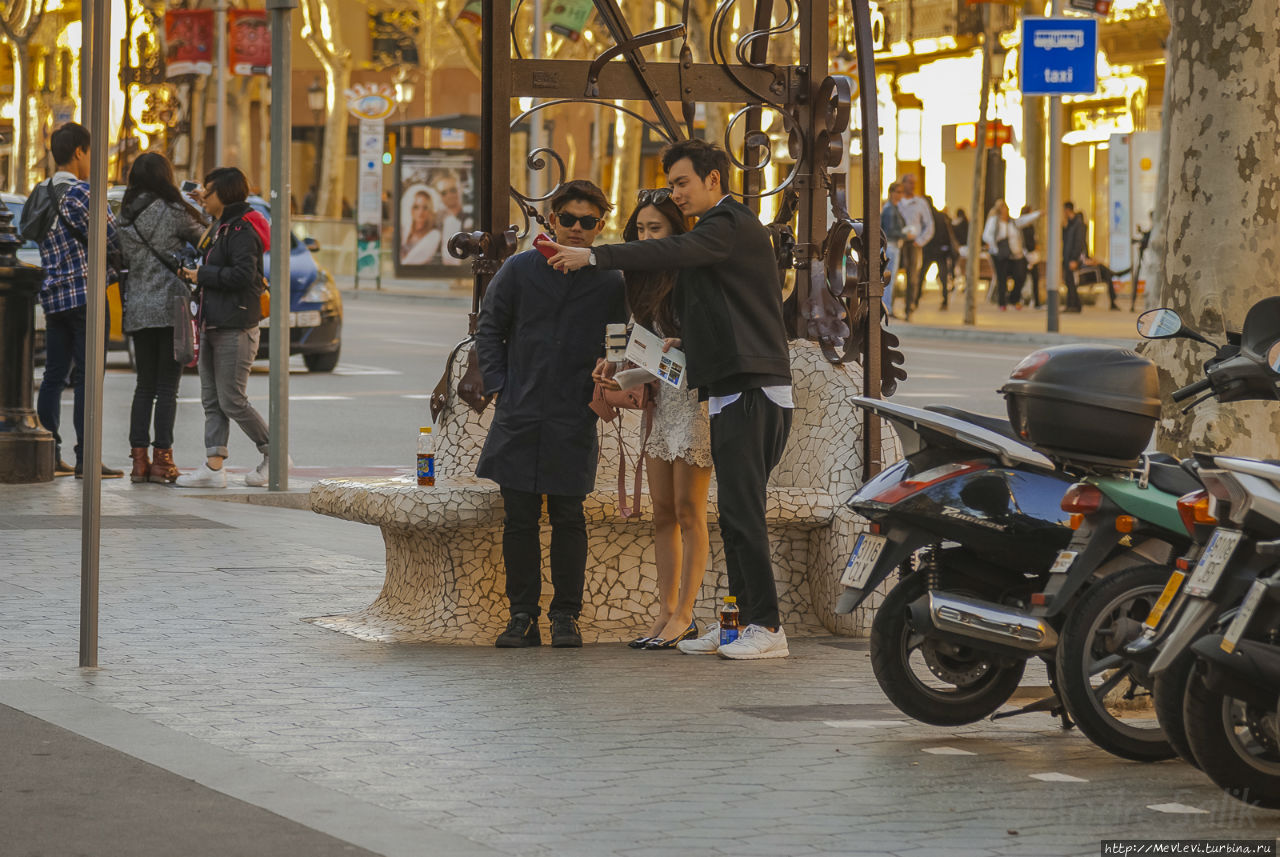 Барселона сверху Барселона, Испания