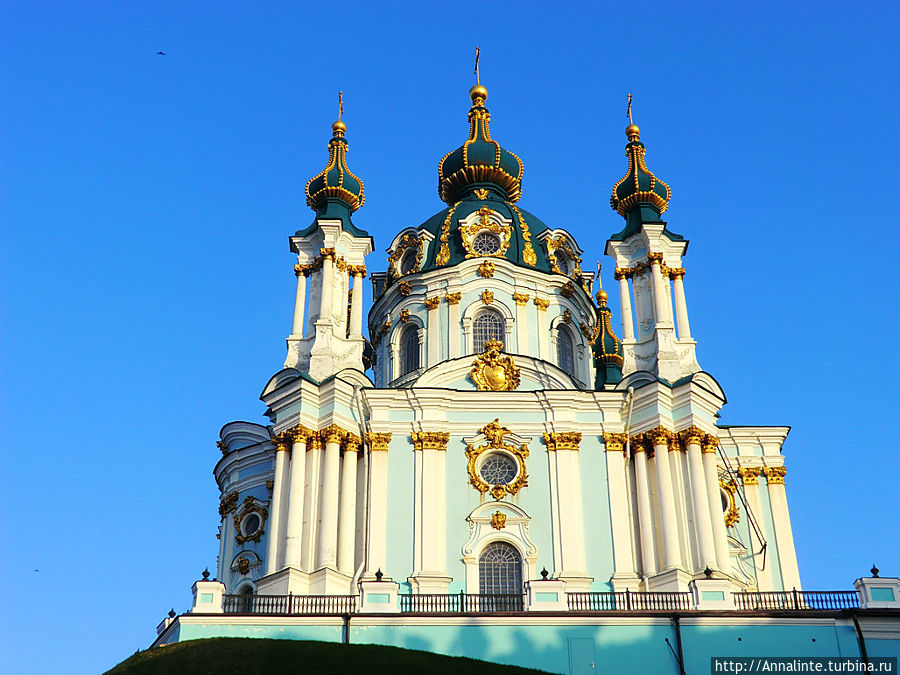 Андреевская церковь — невероятно красива! Киев, Украина