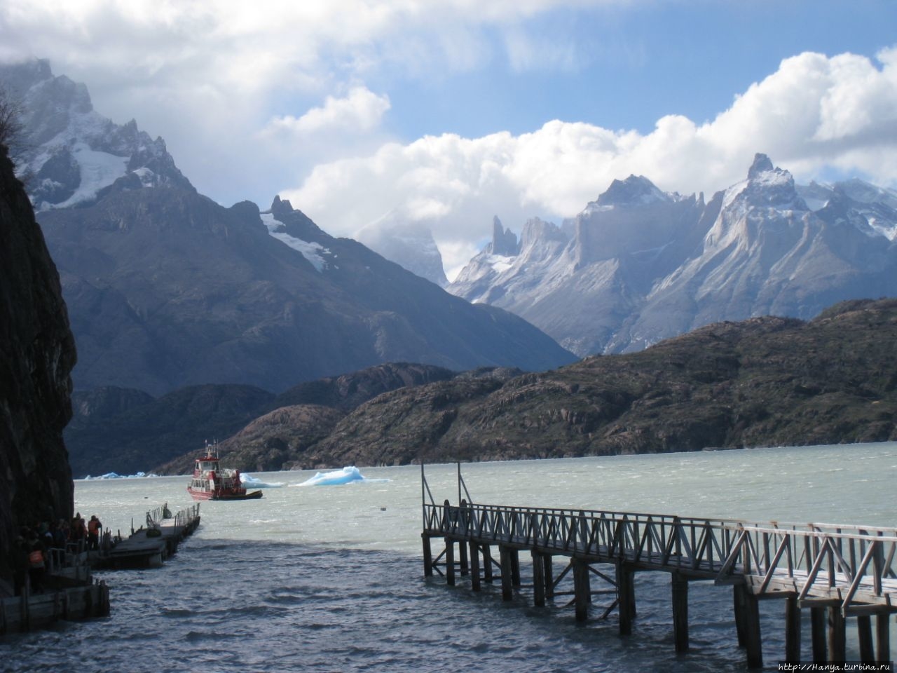 Навигация по озеру Грей Национальный парк Торрес-дель-Пайне, Чили