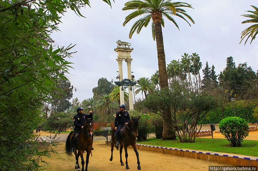 В парке Муриллье Севилья, Испания