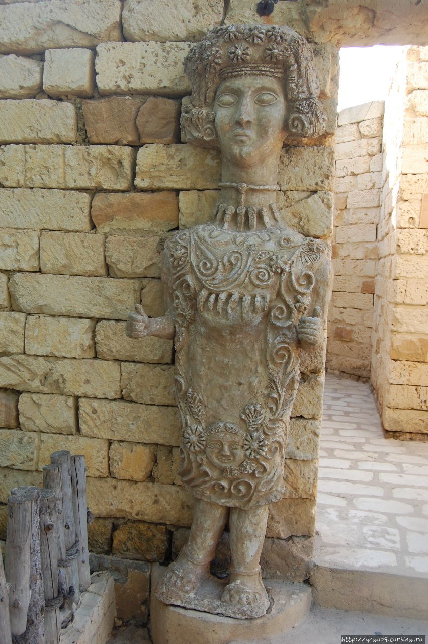 Картаж-ленд. Каменные лики Хаммамет, Тунис
