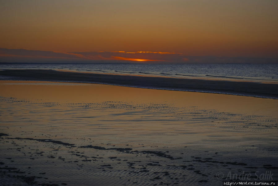 Закат в Юрмале Юрмала, Латвия