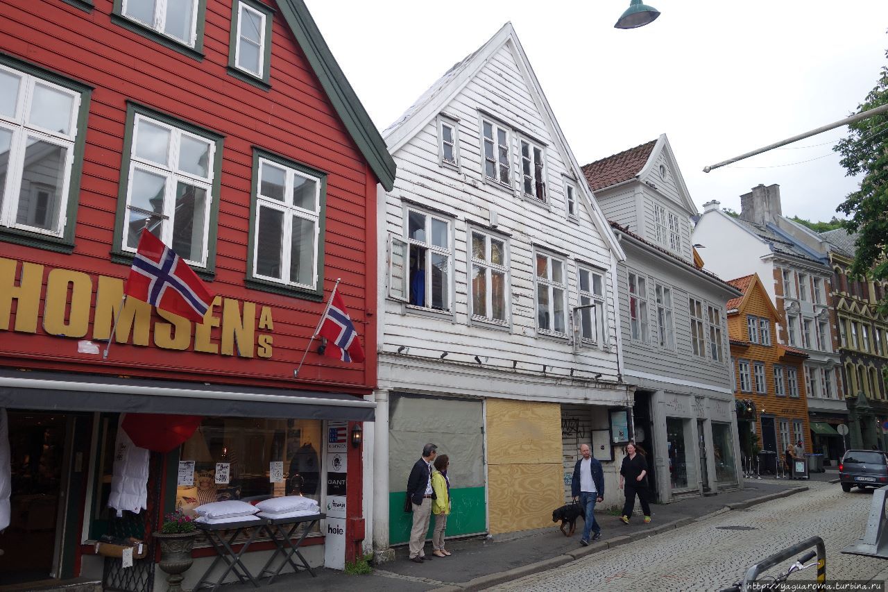 Берген: не зря зонты везли! Берген, Норвегия