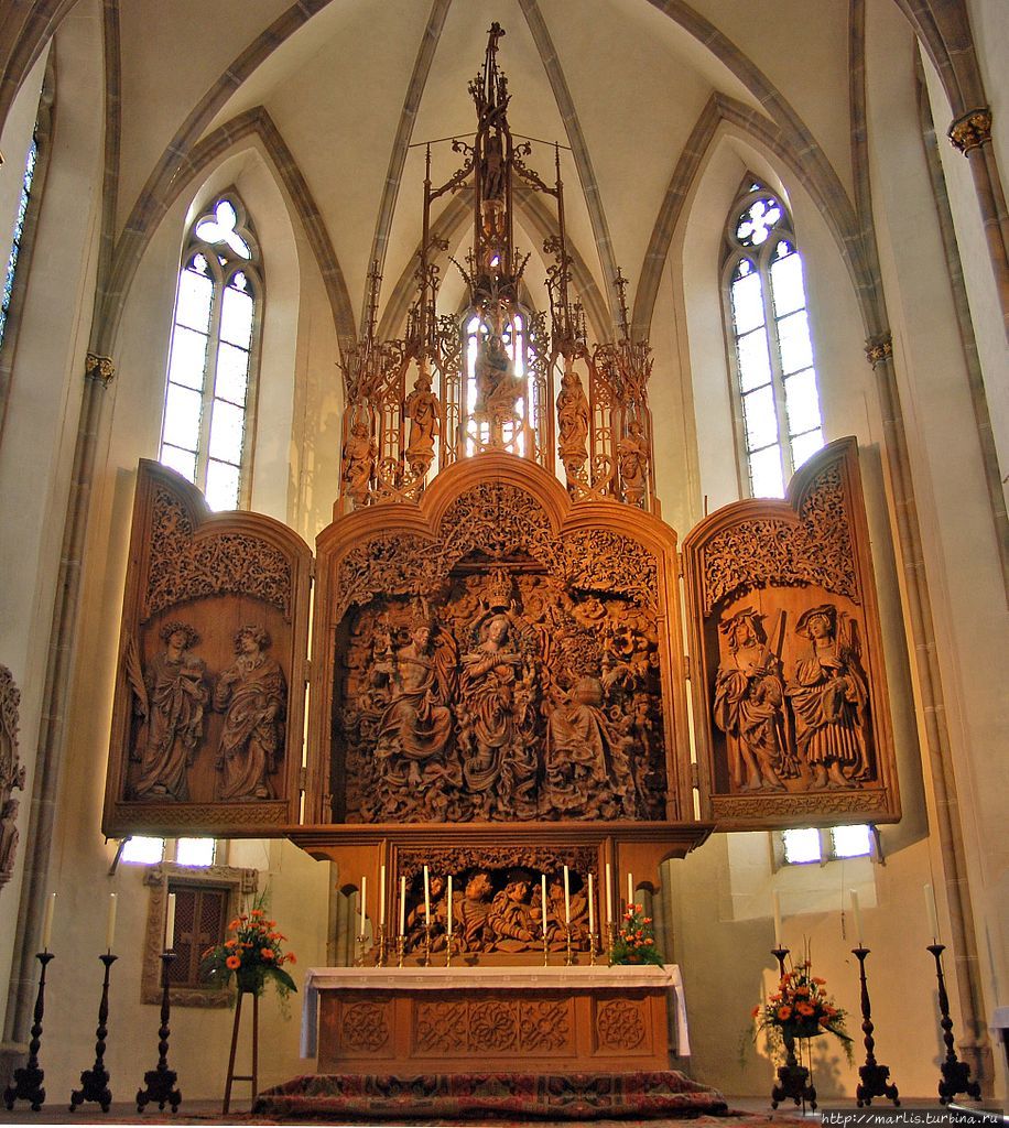 Брайзахский алтарь, собор св. Штефана / Der Hochaltar des Breisacher Münsters