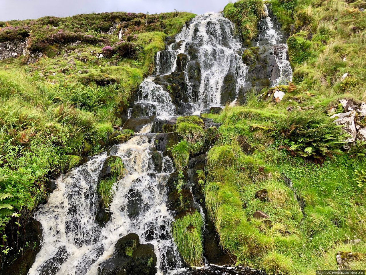 Blackhill Waterfall, Skye Остров Скай, Великобритания