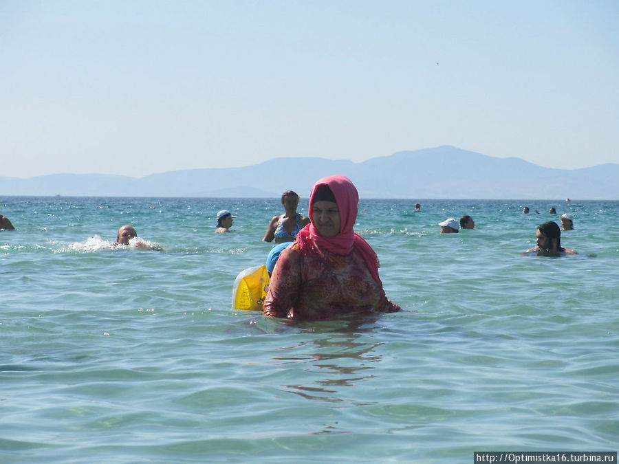 Что творится в праздник Рамазан Байрам на пляже Алтынкум Дидим, Турция