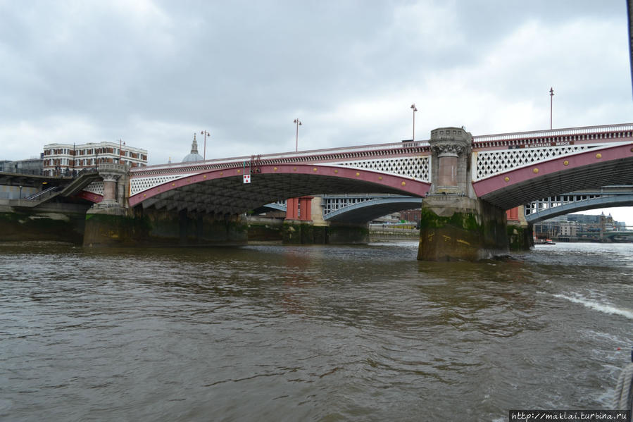 Мост Блэкфрайарс. Лондон, Великобритания