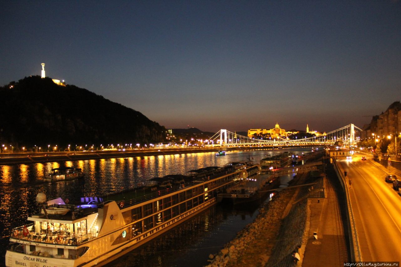 Будапешт летом. Ночные прогулки. Будапешт, Венгрия