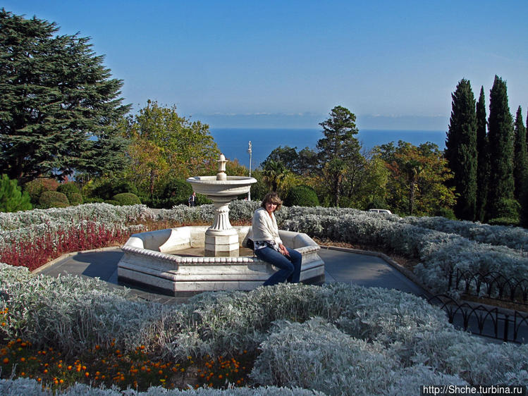 Парк перед Ливадийским дв