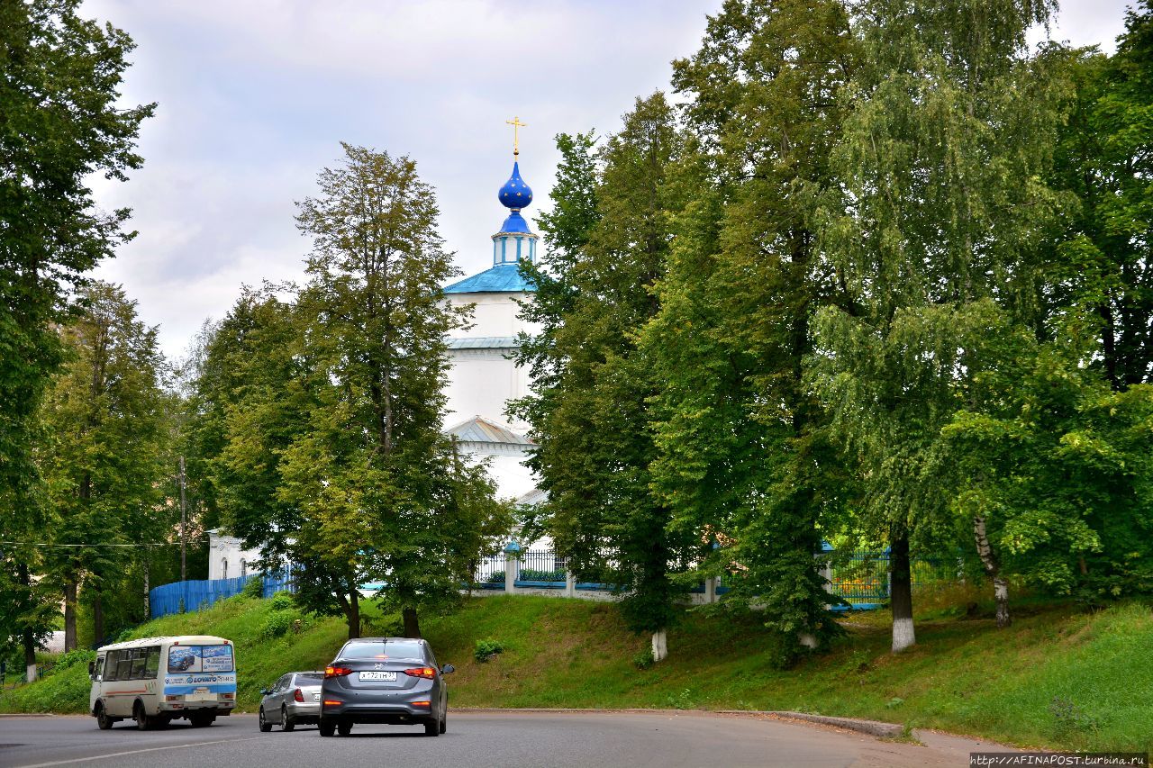 Успенская и Преображенская церкви Кинешма, Россия