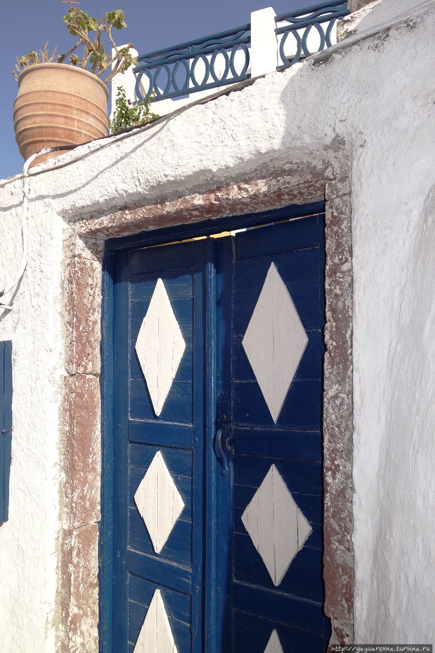 Белые стены и синие купола — Санторини Остров Санторини, Греция
