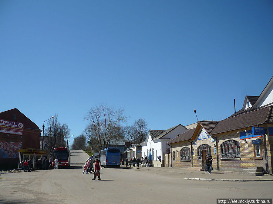 Прогулка по уездному городу. Валдай, Россия