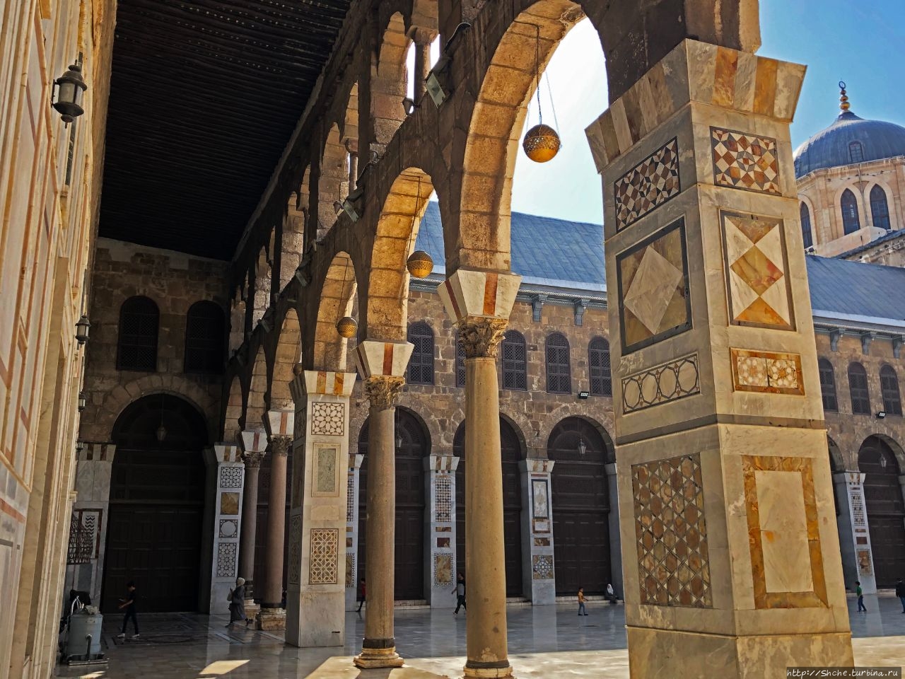 Мечеть омейядов в дамаске фото