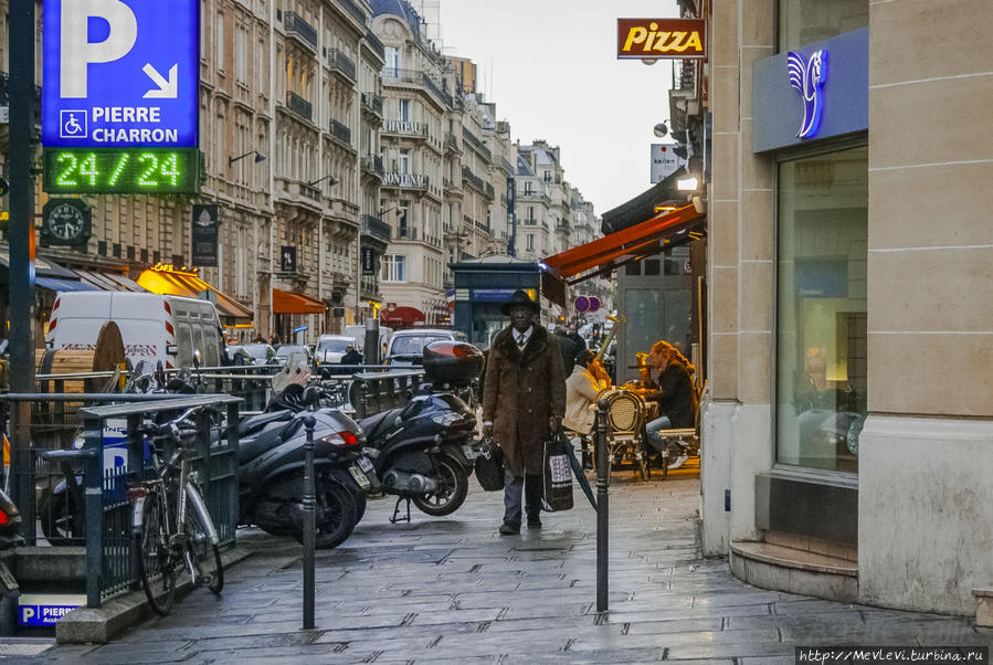 Елисейские поля в Париже. Париж, Франция