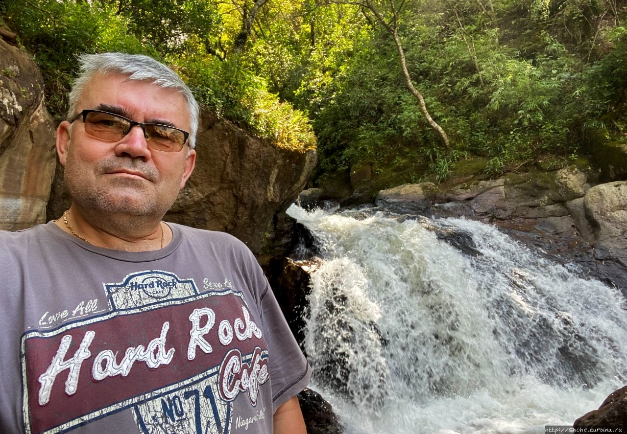 Водопад на Аройо Сан Хуан Сан-Лоренцо, Мексика