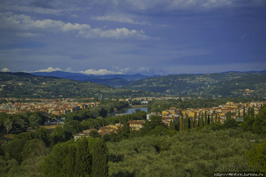 Италия, Флоренция. Площадь Микеланджело Флоренция, Италия