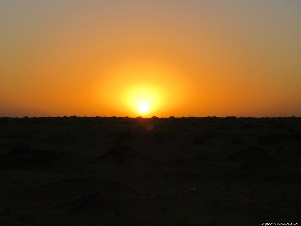 Ночь в Хамаде Мавритания
