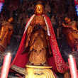 Статуя Будды в храме Линъ Инь в городе Ханчжоу.