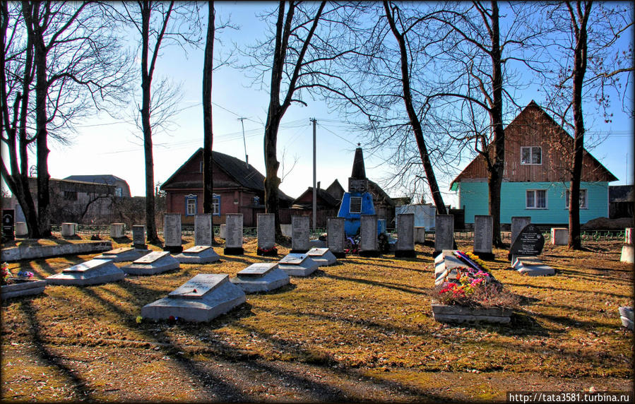 Братское кладбище на ул. Ленина Невель, Россия