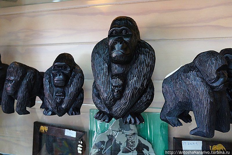 Сувенирные гориллы Гисеньи, Руанда
