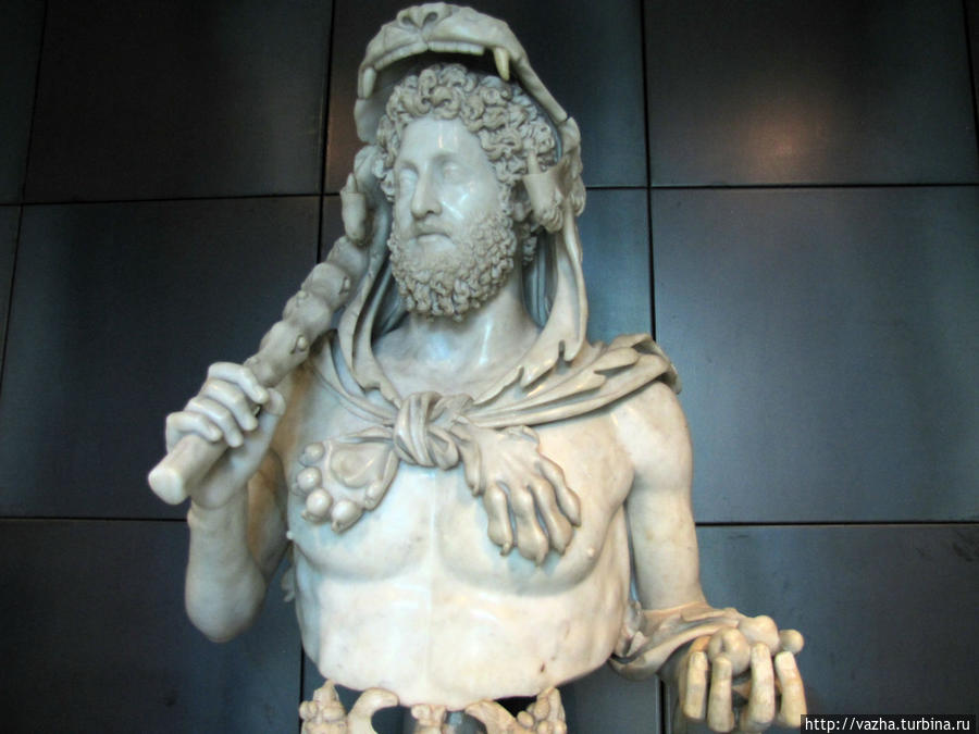 Император Луций Элий Аврелий Коммод,сын Марка Аврелия и Фаустины младшей. Рим, Италия