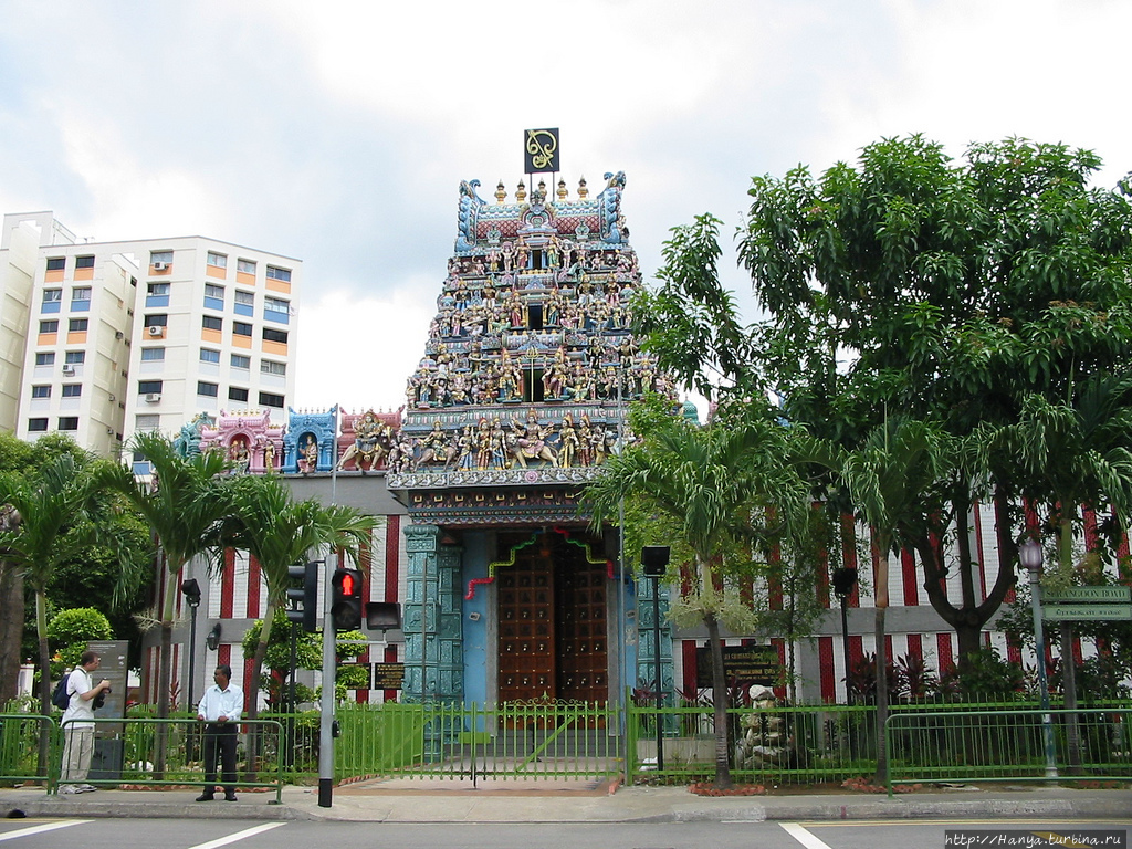Храм Веерамакалиамман. Фото из интернета Сингапур (столица), Сингапур (город-государство)