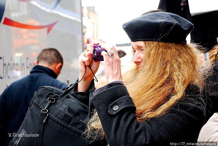 На фоне Лондона снимается семейство Лондон, Великобритания