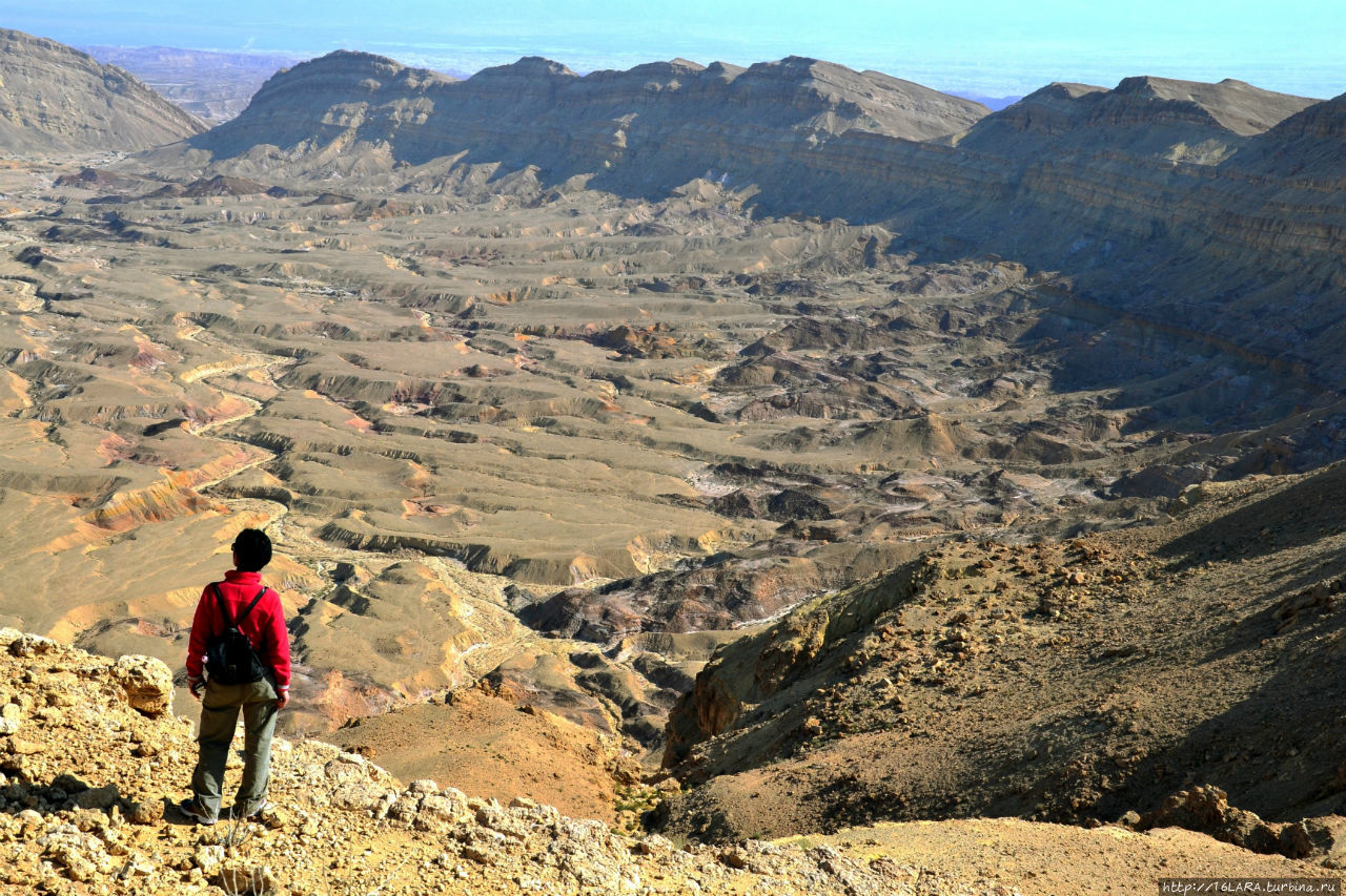 Махтеш Катан — Small Makhtesh Негев Пустыня, Израиль