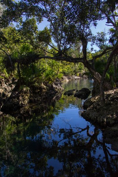 Cueva de los Peces — море и озеро