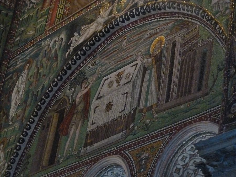 В Базилике Сан Витале Равенна, Италия