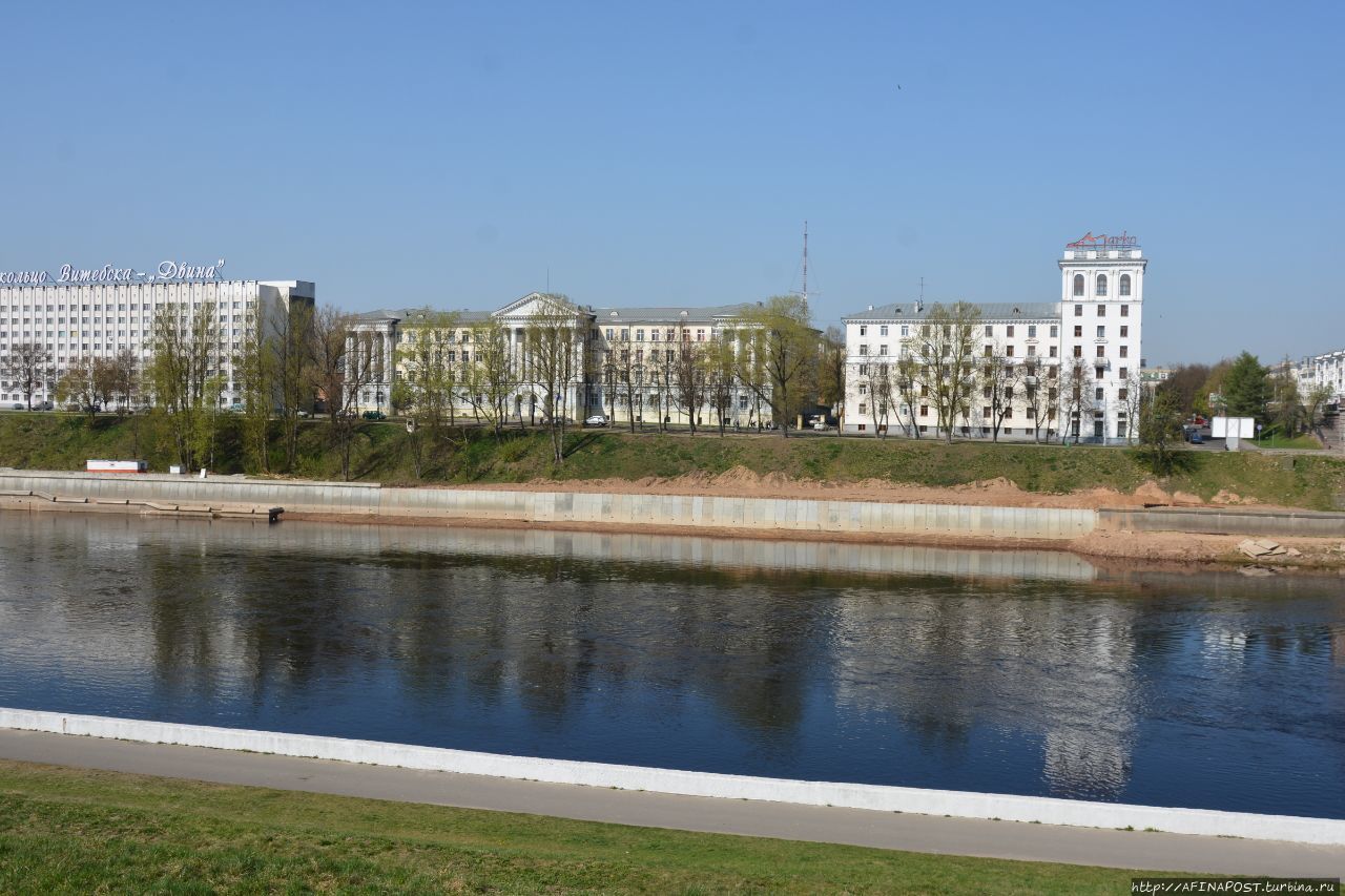 Весна в Витебске. Любуясь городом Витебск, Беларусь