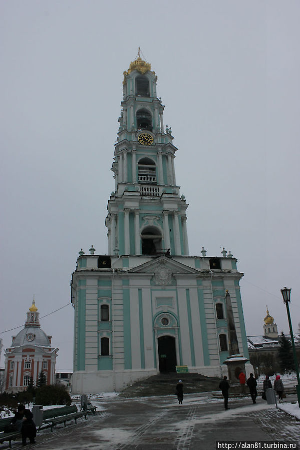 Лаврская колокольня Сергиев Посад, Россия