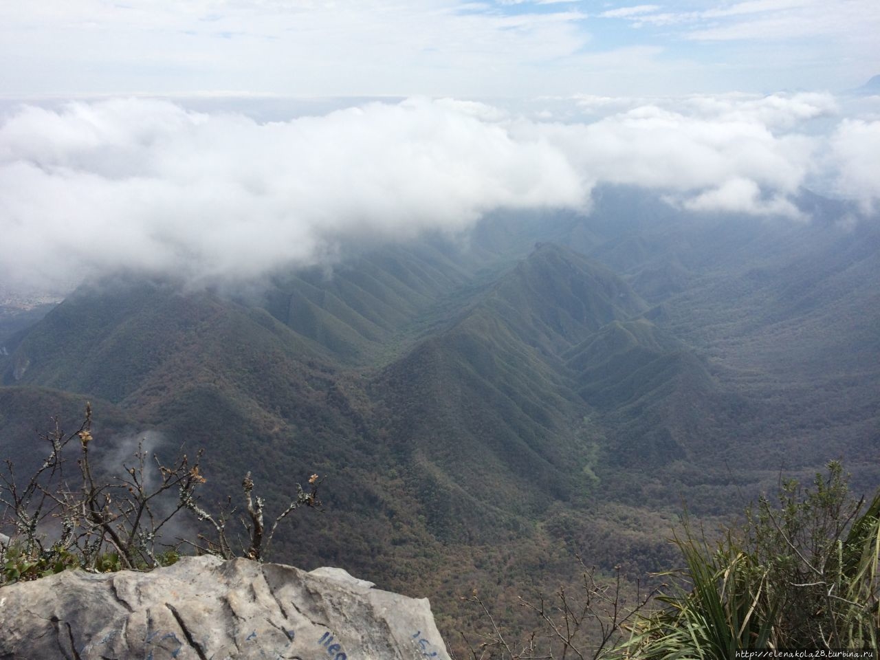 Подъем на гору Серра де ла Сийа. Монтеррей, Мексика