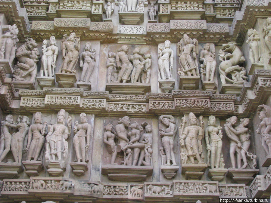Западная группа храмов в Кхаджурахо, Индия Каджурахо, Индия