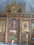 Троице-Георгиевский женский монастырь. Иконостас храма во имя св. Уара
