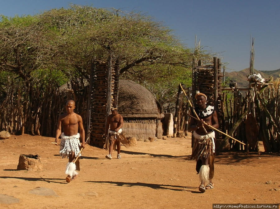 Чакаленд: национальные зулусские развлечения Нонгома, ЮАР
