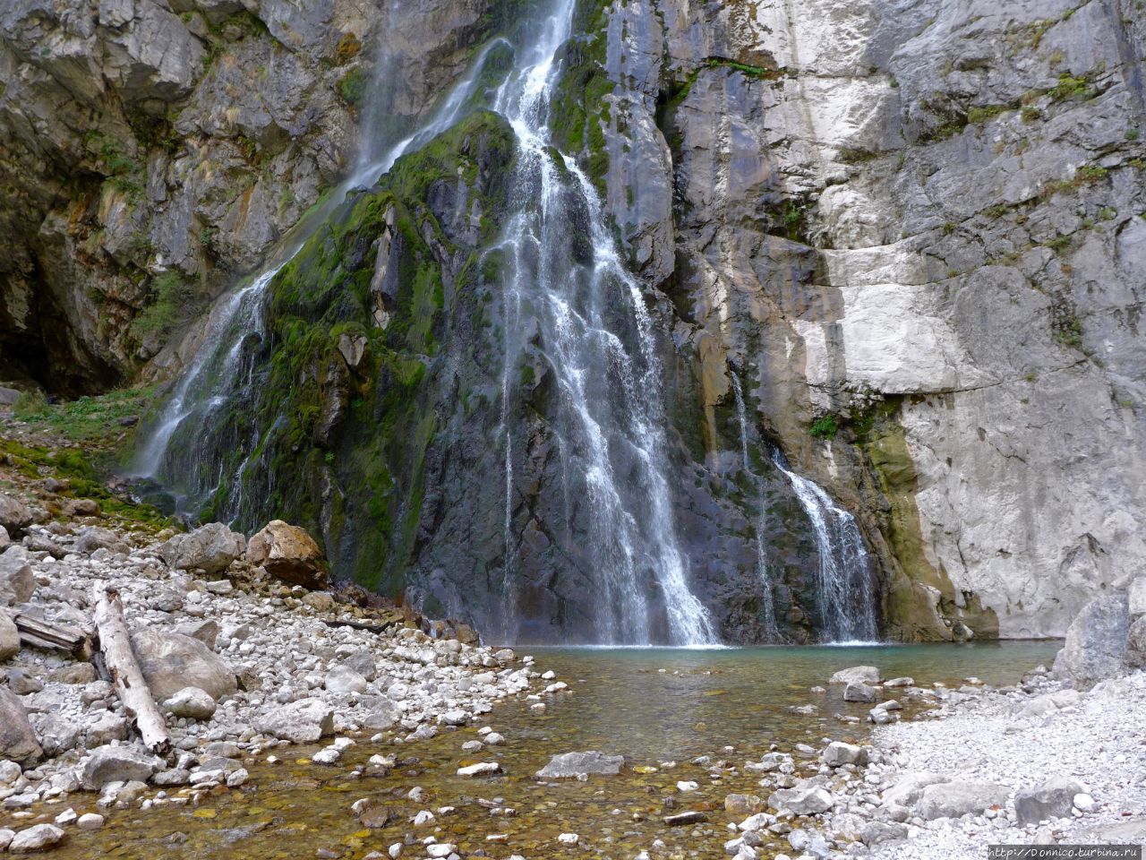 Гегский водопад Гегское ущелье и водопад, Абхазия