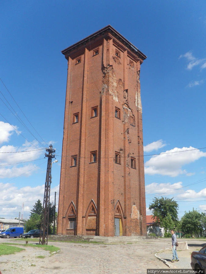 Водонапорная башня со следами войны Нестеров, Россия