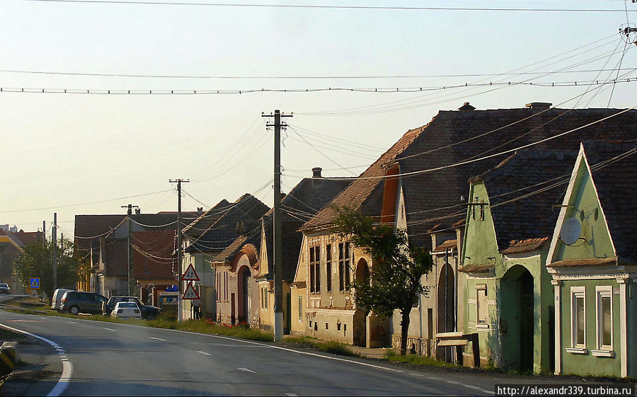 Саксонские деревни Трансильвании. Меркури Сибиулуй Румыния