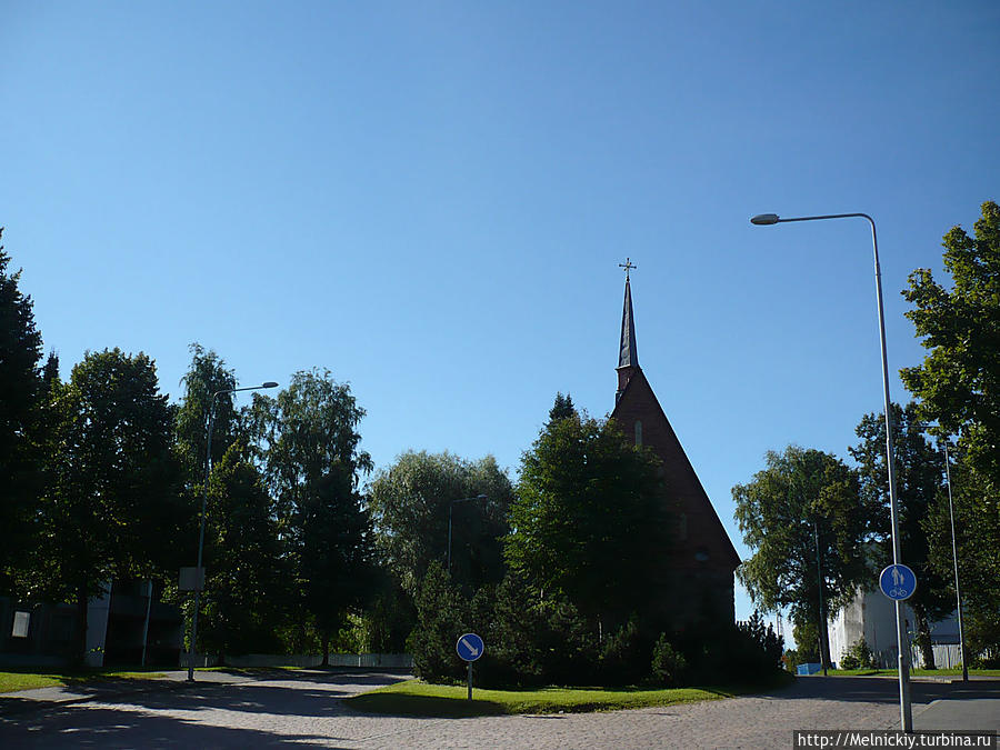 Прогулка по маленькому городку Миккели, Финляндия