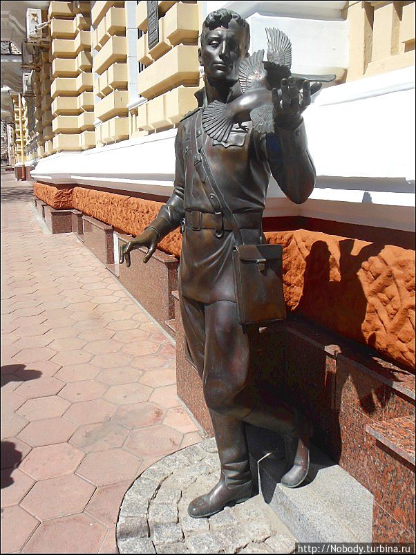 Памятник Давиду Гоцману. Одесса, Украина