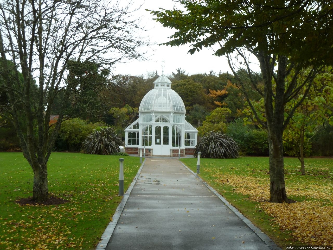 Оранжерея в садах Малахайда Малахайд, Ирландия