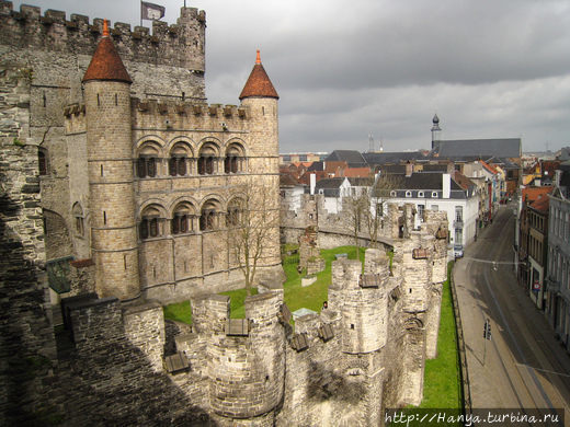 Графский замок в Генте. Фото из интернета Гент, Бельгия