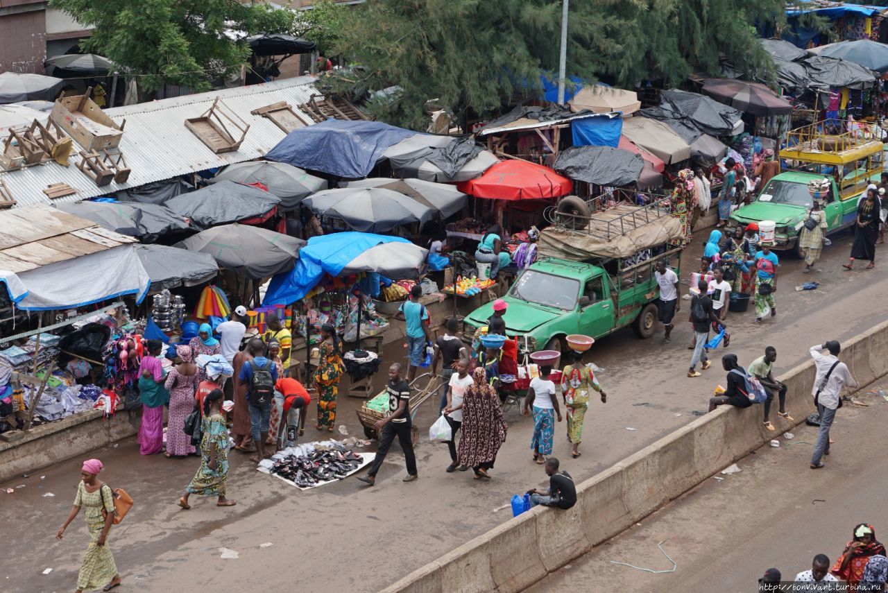 Рынок в Бамако Мали