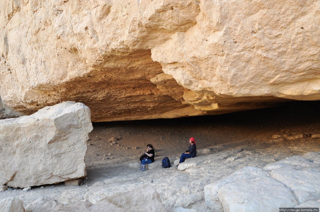 Ущелье Парсат Некарот с водой и без... Мицпе-Рамон, Израиль