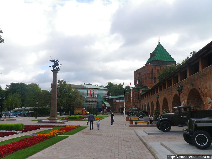Нижегородский кремль и его окрестности Нижний Новгород, Россия