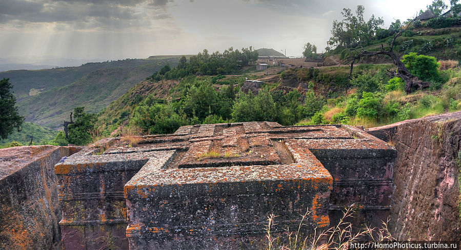 Чудеса Лалибелы: храм Георгия Победоносца Лалибела, Эфиопия