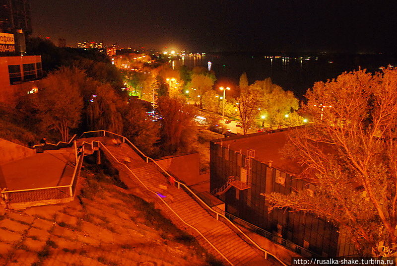 Ночная прогулка из Европы в Азию Ростов-на-Дону, Россия