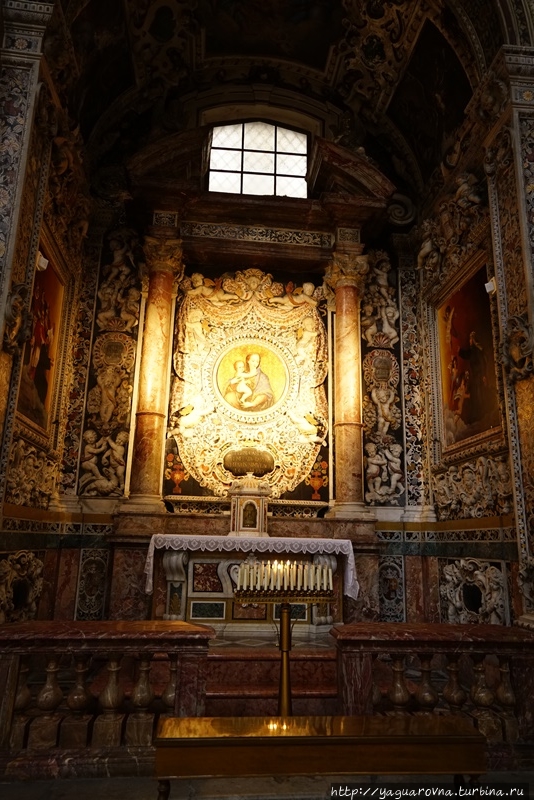Вещий сон Франческо Маджо - церковь Сан-Джузеппе деи Театини