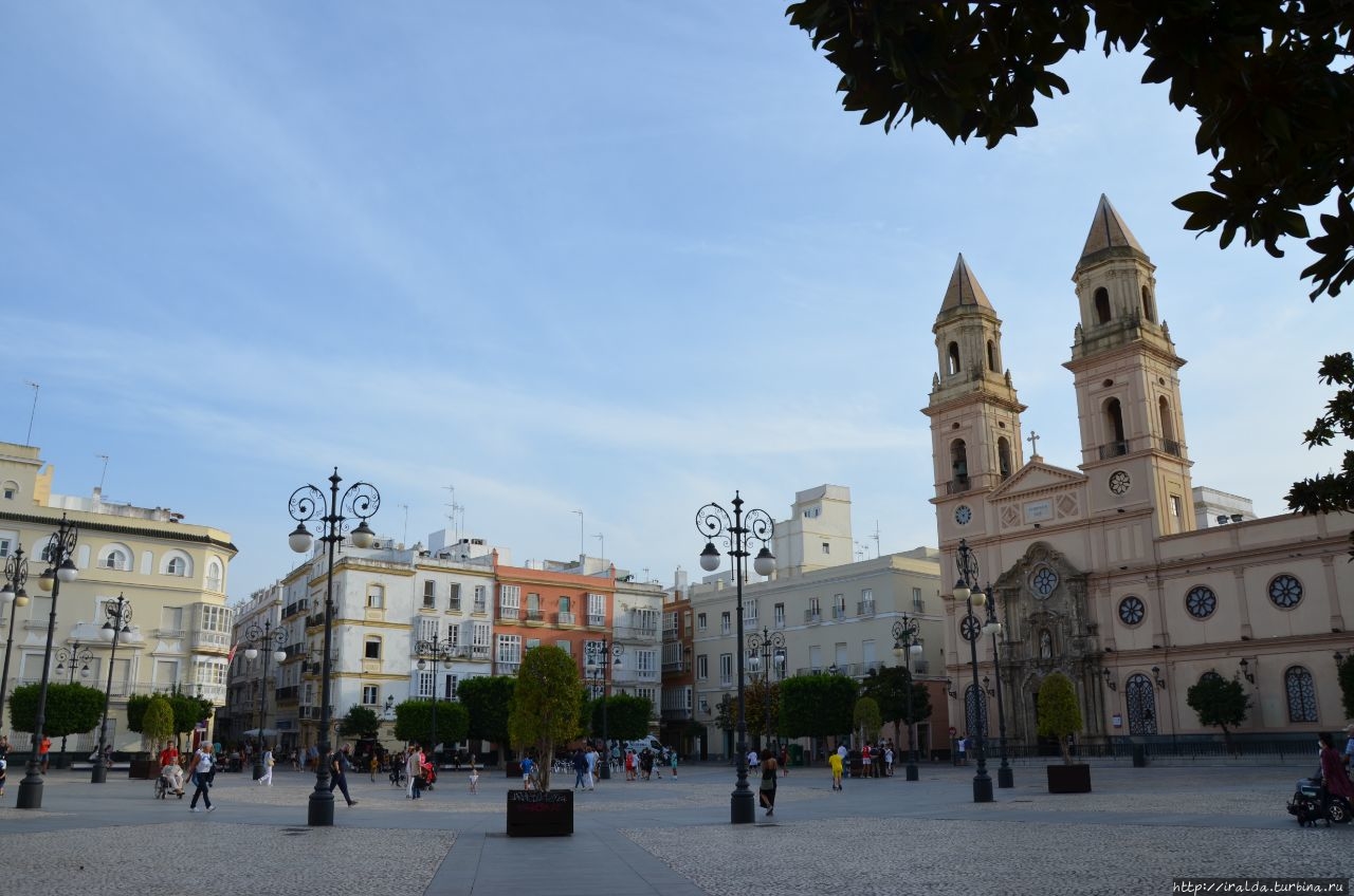 Кадис исторический центр города Кадис, Испания